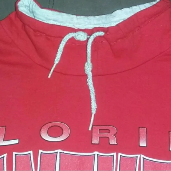 1994 Florida Panthers Turtle Neck Long Sleeve Jersey Shirt NHL Vintage 90s - Picture 3 of 6